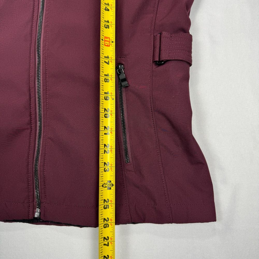 Zeroxposur Womens Water Resistant Warm Rain Jacket Plum Womens Medium Soft Shell - Picture 14 of 15